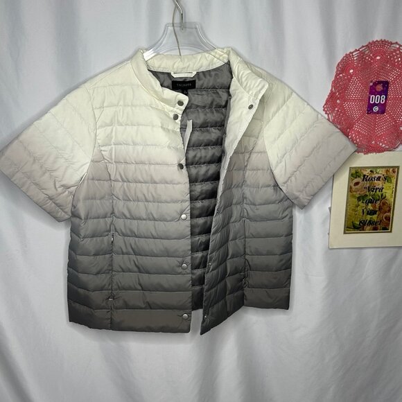 NWT Quilted Down Puffer Ombre Jacket  Size XL - Picture 8 of 12